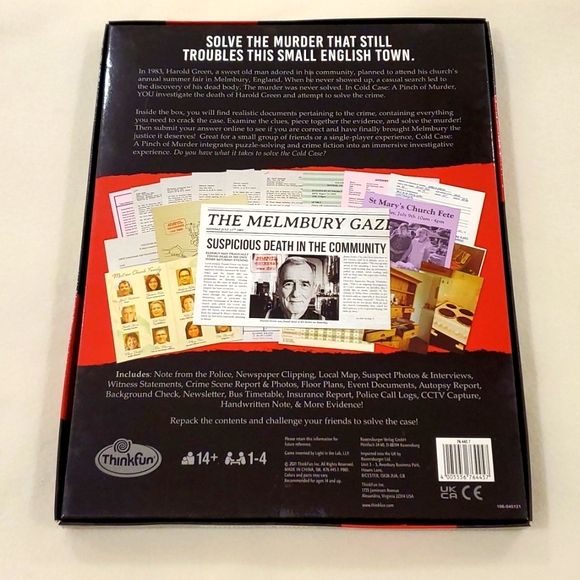 Cold Case: A Pinch of Murder - Picture 4 of 4